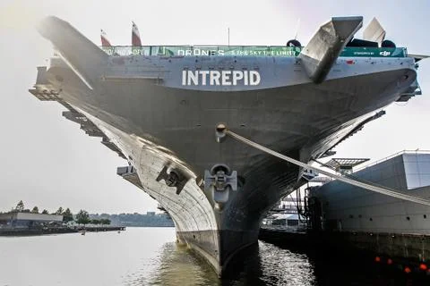 Intrepid museum Stock Photos