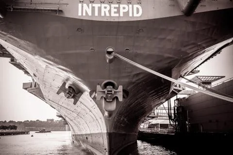 Intrepid museum Stock Photos