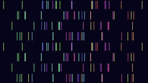 Intricate And Vibrant Dna Pattern On A S... | Stock Video | Pond5