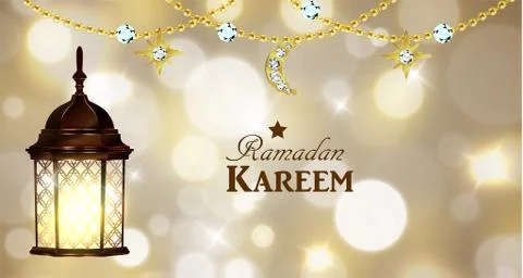Intricate Arabic lamp Stock Illustration