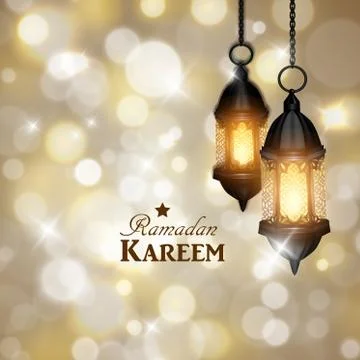 Intricate Arabic lamp Stock Illustration
