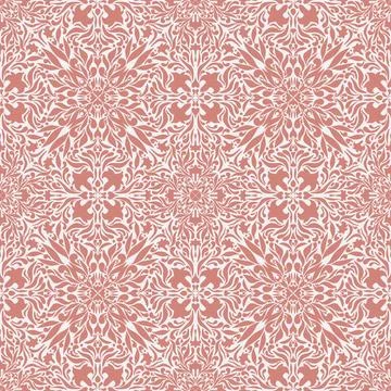 Intricate botanical lace damask pattern, vintage victorian ornamental floral  Photos