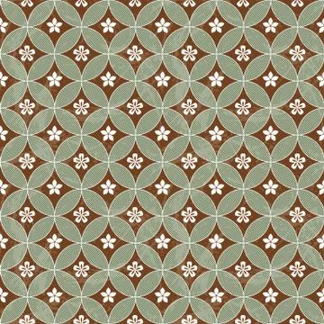 Intricate colorful vector pattern of flowers Stock Illustration