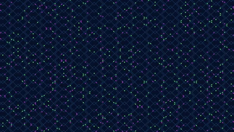 Intricate diamond pattern in subtle dark blue Stock Footage 303192594