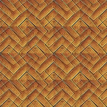  Intricate Geometric Abstract Pattern Digital art collage technique modern... Foto stock