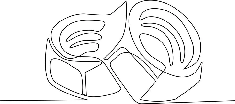 Intricate geometric design featuring interlocking shapes and symmetrical pa.. イラスト素材