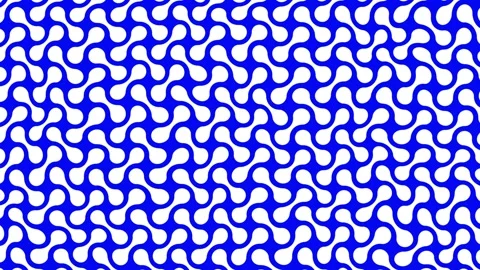 Intricate Geometric Interlocking Pattern Stock Footage 332824451