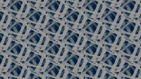 Intricate geometric lace pattern with delicate filigree design. Elegant blue and Stock Illustration