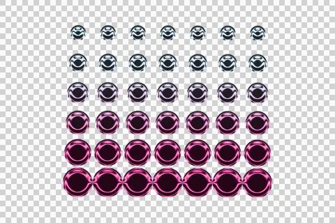 Intricate geometric mandala pattern with purple and white floral motifs on black イラスト素材