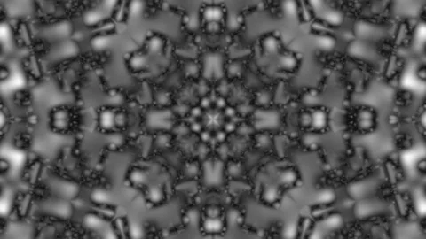 Intricate geometric mandala patterns with symmetrical fractal details in mo.. Stock Footage 340949104