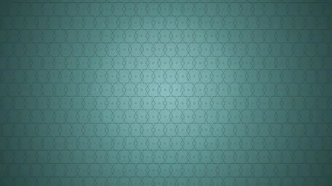 Intricate geometric pattern animation against a teal backdrop Stock Footage 326996681