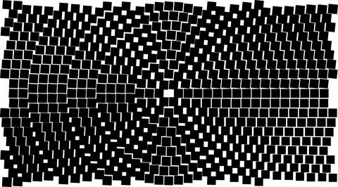 Intricate geometric pattern with concentric circles and lines. Illustrazione stock