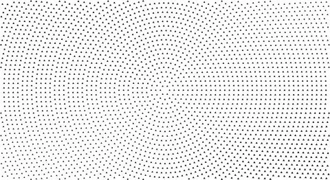 Intricate geometric patterns with concentric circles and intersecting lines Illustrazione stock