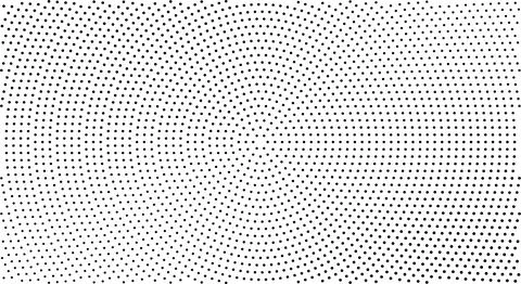 Intricate geometric patterns with intersecting curves and lines creating a .. Illustrazione stock