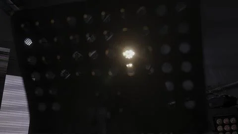 An Intricate Illuminated Grid Pattern Featuring a Strikingly Bright and Radiant Stock Photos