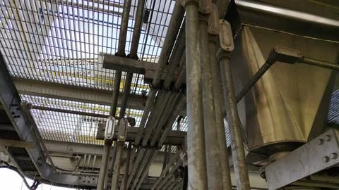 Intricate Industrial Framework Photos