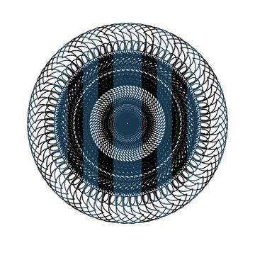 Intricate Lace Pattern Illustrazione stock