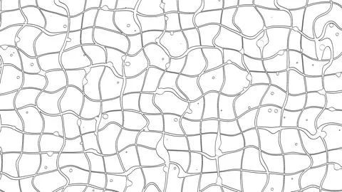 Intricate line pattern Stock Illustration