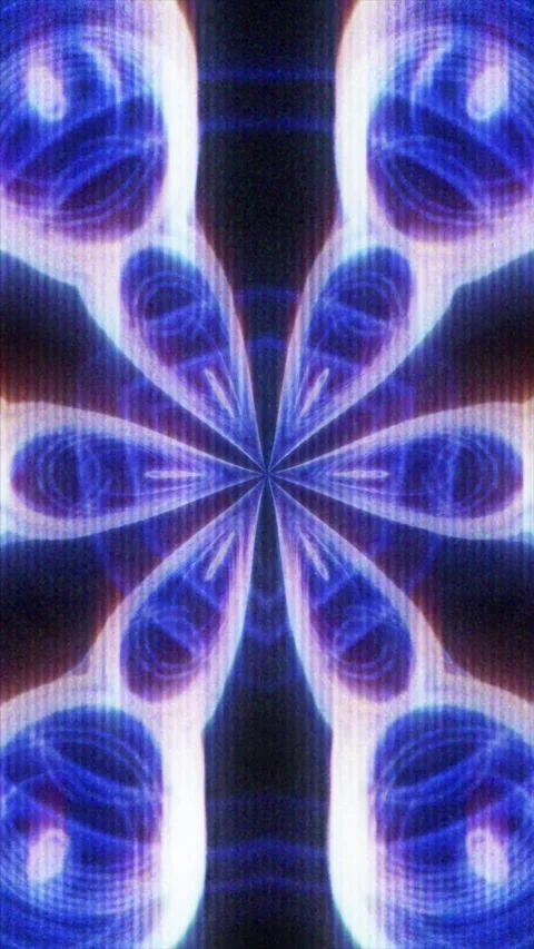 Intricate motion of colorful patterns creates an engaging abstract background Stock Footage 314219941