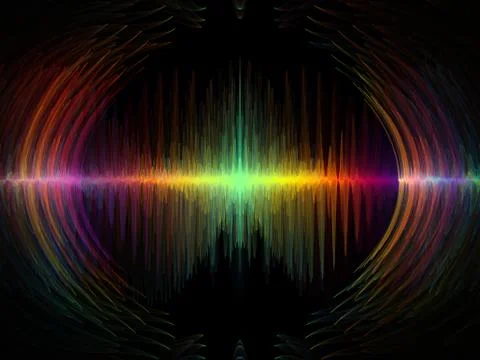 Intricate Oscillation Stock Illustration