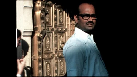 Intricate Palace Gate Stock Footage 276293234