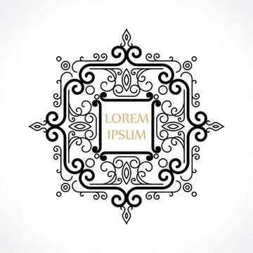 Intricate pattern Stock Illustration