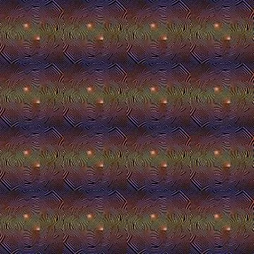 Intricate pattern of spider on web Illustrazione stock