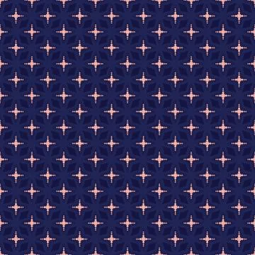 Intricate Pattern Tile Background Stock Illustration