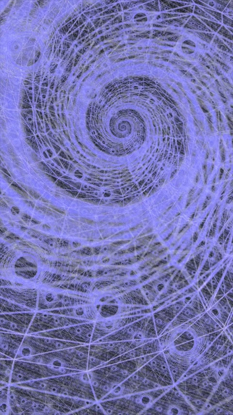 Intricate patterns swirl and move in soft lavender tones Stock Footage 314500002