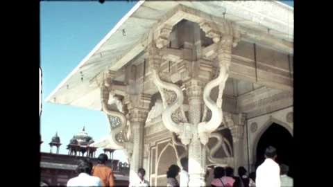 Intricate Pillars Stock Footage 276292857