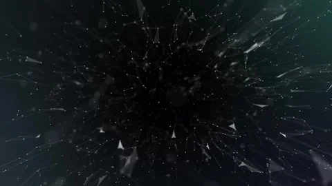 Intricate plexus network. Pulsating interweaving patterns. Video stock 275230416