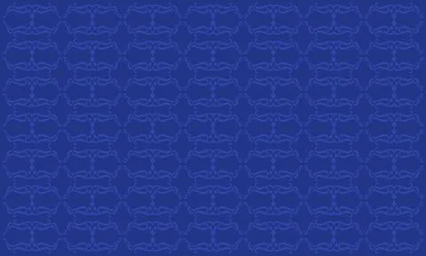 Intricate Royal Blue Abstract Patterned Background for Elegant Designs Stock Illustration