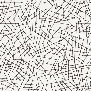 Intricate seamless geometric pattern Stock Illustration