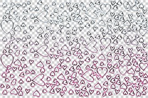 Intricate seamless pattern with intertwined floral and leaf motifs in purple and Stock Illustration