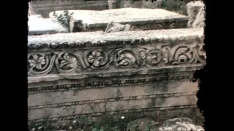 Intricate Stone Carving Stock Footage 278040142