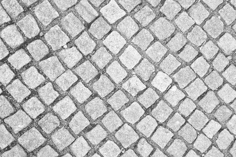 Intricate Stone Pavement Pattern for Architectural and Design Inspiration 写真素材