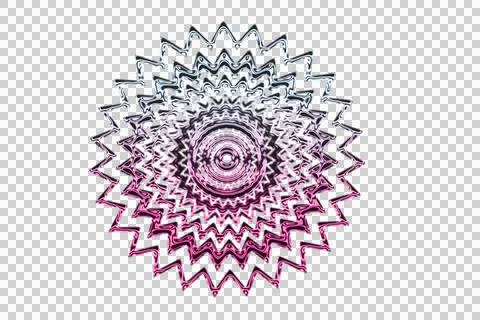 Intricate swirling psychedelic pattern with concentric circles and floral motifs 스톡 일러스트