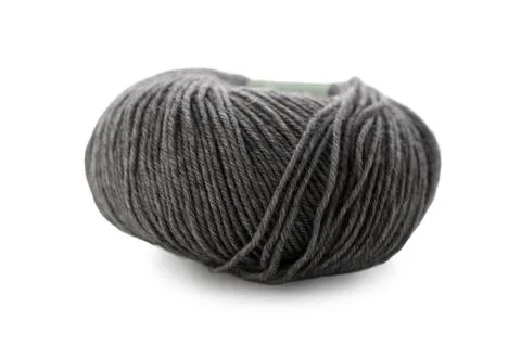 Intricate textures of soft gray yarn waiting to be transformed into a cozy .. Stock Photos
