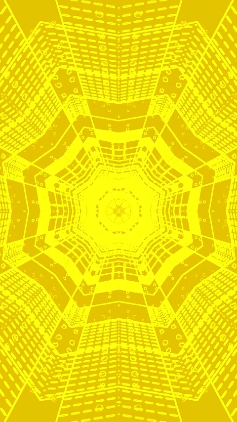 Intricate tunnel video loop creates a vibrant and dynamic screensaver exper.. Stock Footage 321567711