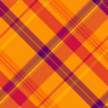 Intricate vector tartan pattern, spring plaid seamless textile. Rough check.. Stock Illustration
