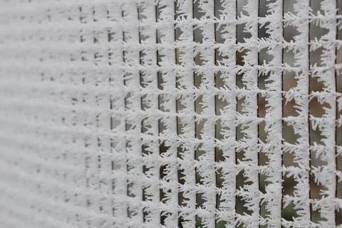 An Intricate White Net Pattern That Features Subtle Textures Throughout Its 写真素材