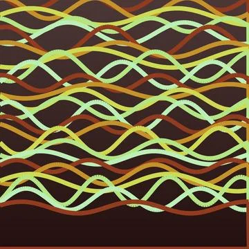 Intricate woven geometric pattern with brown and beige colors Stock Illustration