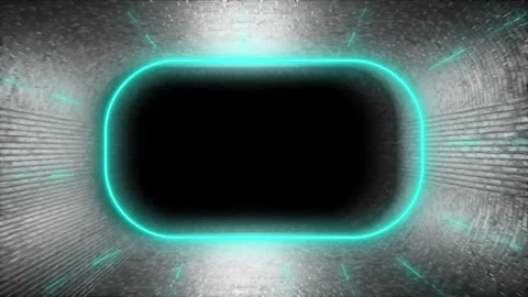 Intro animation with empty space for text and rectangle with roundness Stock-Footage 282571149