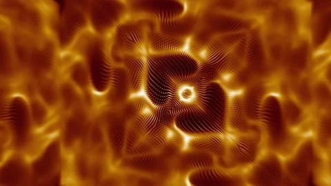 Intro background abstart energy wave fire work of particle form seamles. Stock Footage 88692462