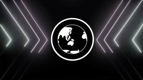 An intro with disco lights Stock Footage 236107174