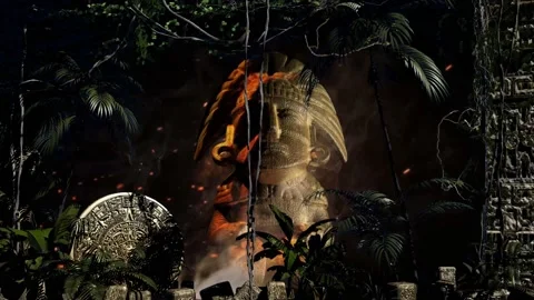 Intro jungle Left Stock Footage 169062495