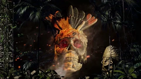 Intro jungle Right Stock Footage 169062507