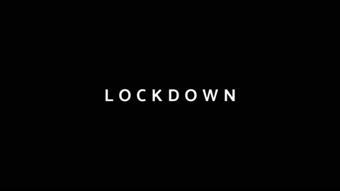 Intro - Lockdown. World epidemiological crisis. Pop-up screensaver with text Stock Footage 169397751