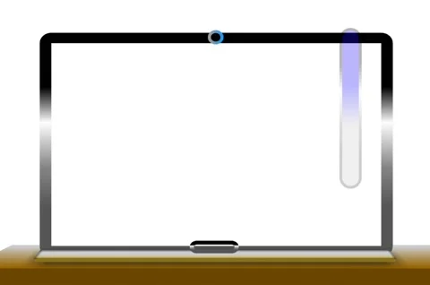 Intro presentation and promotion videos with laptop and cellphone mockups on a w Stock Footage 219328997