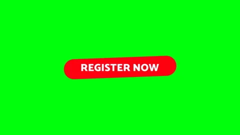 Intro - Register Now. Green screen. Pop-up text screen saver with text Register Stock Footage 167602603